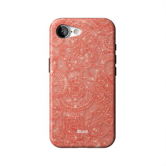 Coral-Glam-iphone-case-iPhone 17 E-1