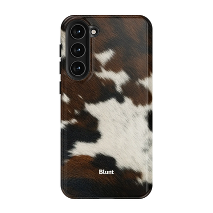 Chestnut Cowhide Samsung Case