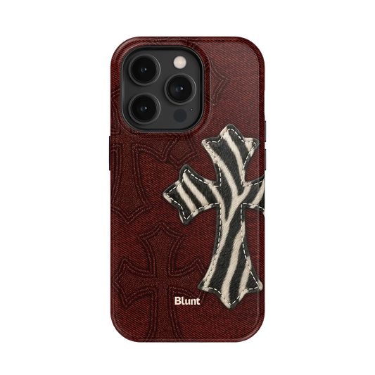 Zebrascale Cross iPhone Case