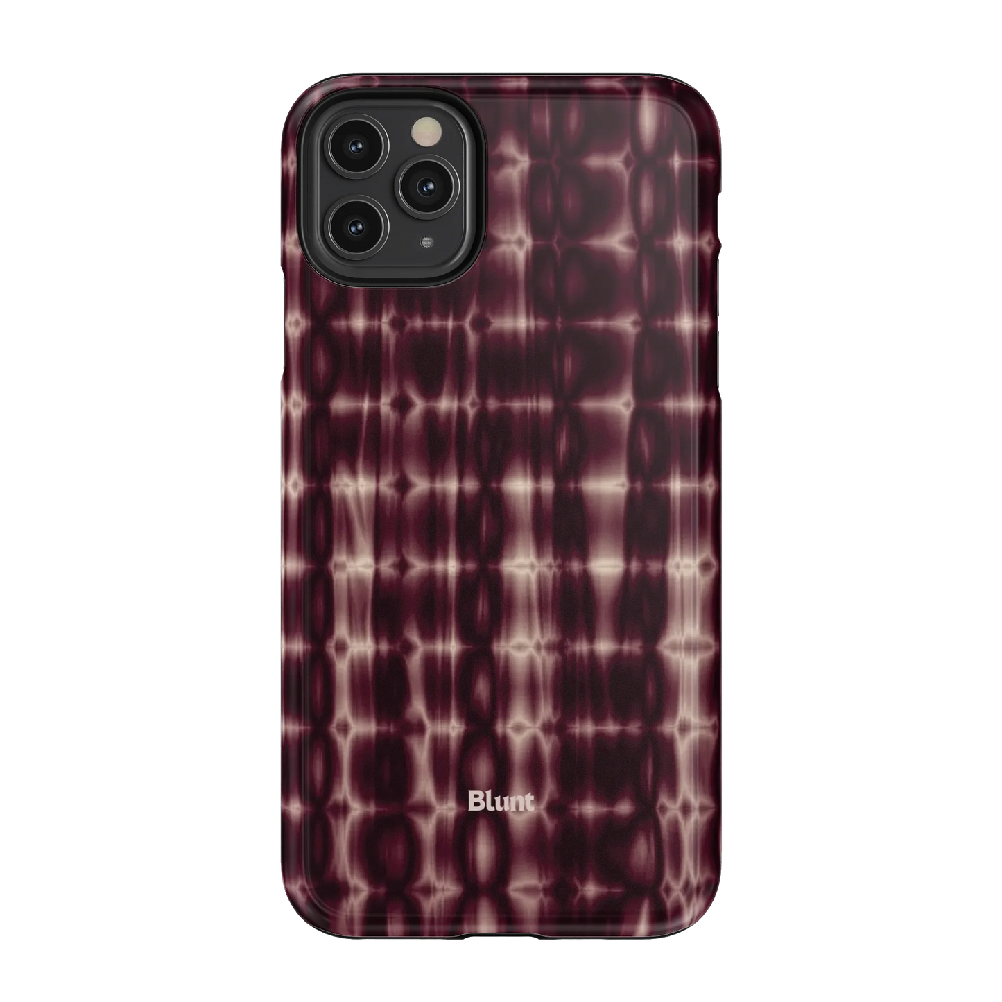 Purple Ripple iPhone Case