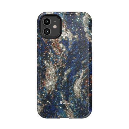 Midnight Marble iPhone Case