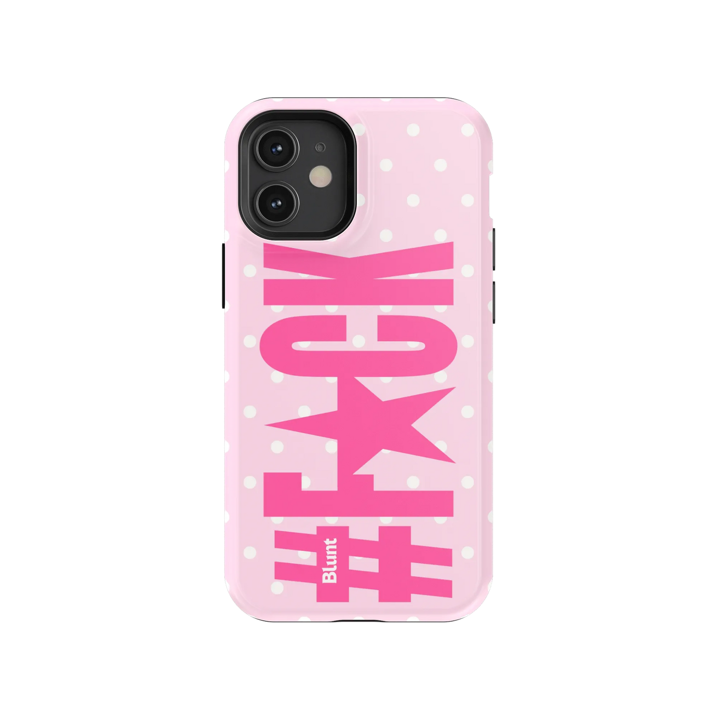 Pink Polka Riot iPhone Case