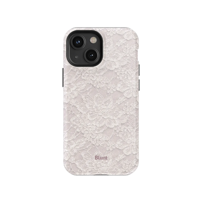 Ivory Lace iPhone Case
