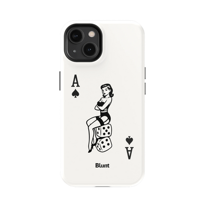 Lady Ace iPhone Case