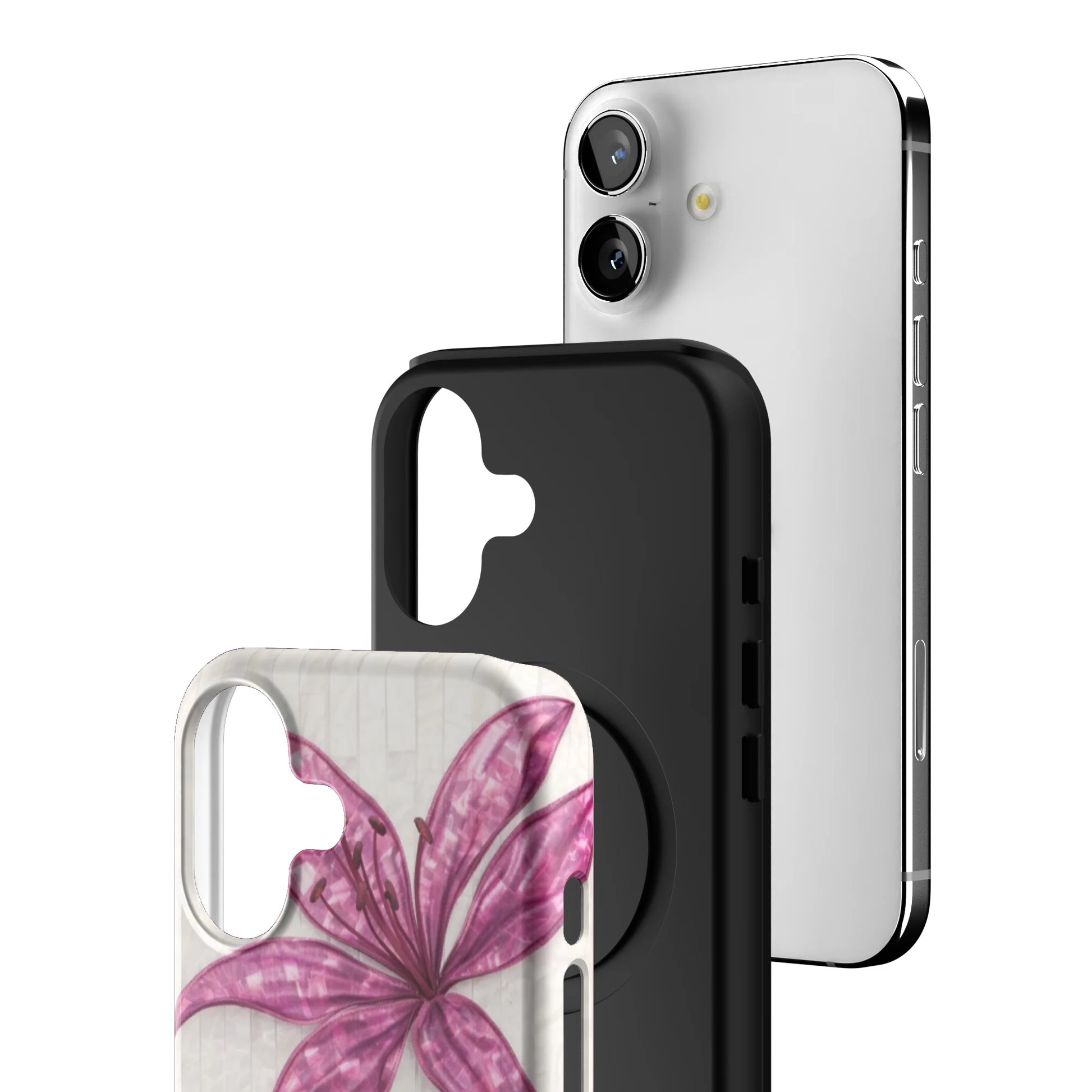Purple-Floral-Luster-iphone-case-iPhone 17-3