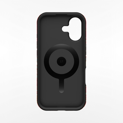 Crimson Veins iPhone Case