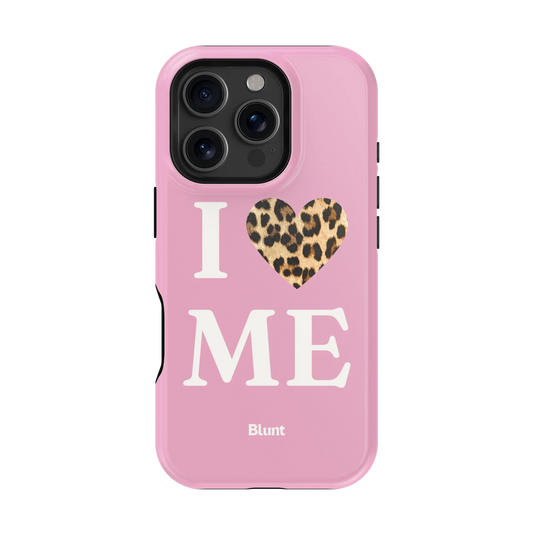 Pink I Love Me iPhone Case