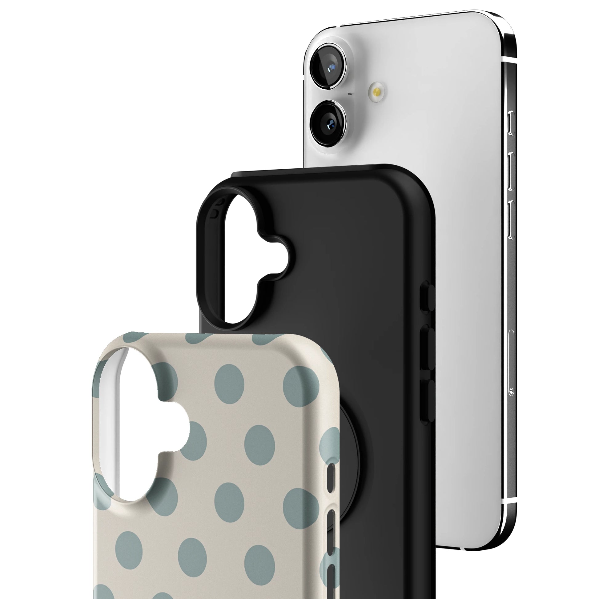 Vanilla Dot iPhone Case gallery - Iphone_16_Mini_Air_Plus_3