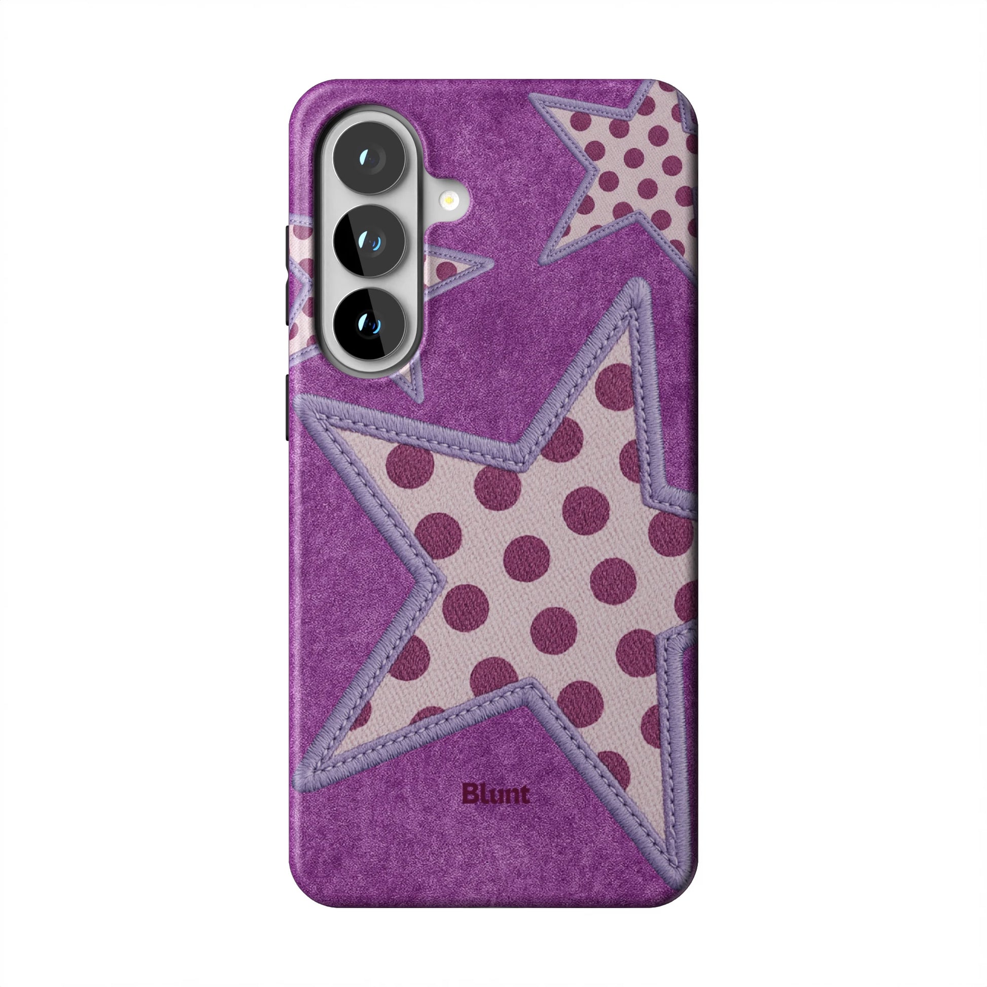 Lilac-Crush-Polka-Star-samsung-case-Galaxy S26 Plus-1