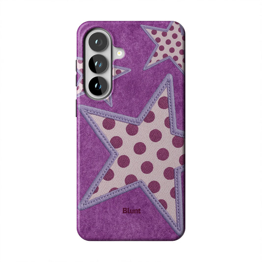 Lilac-Crush-Polka-Star-samsung-case-Galaxy S26 Plus-1