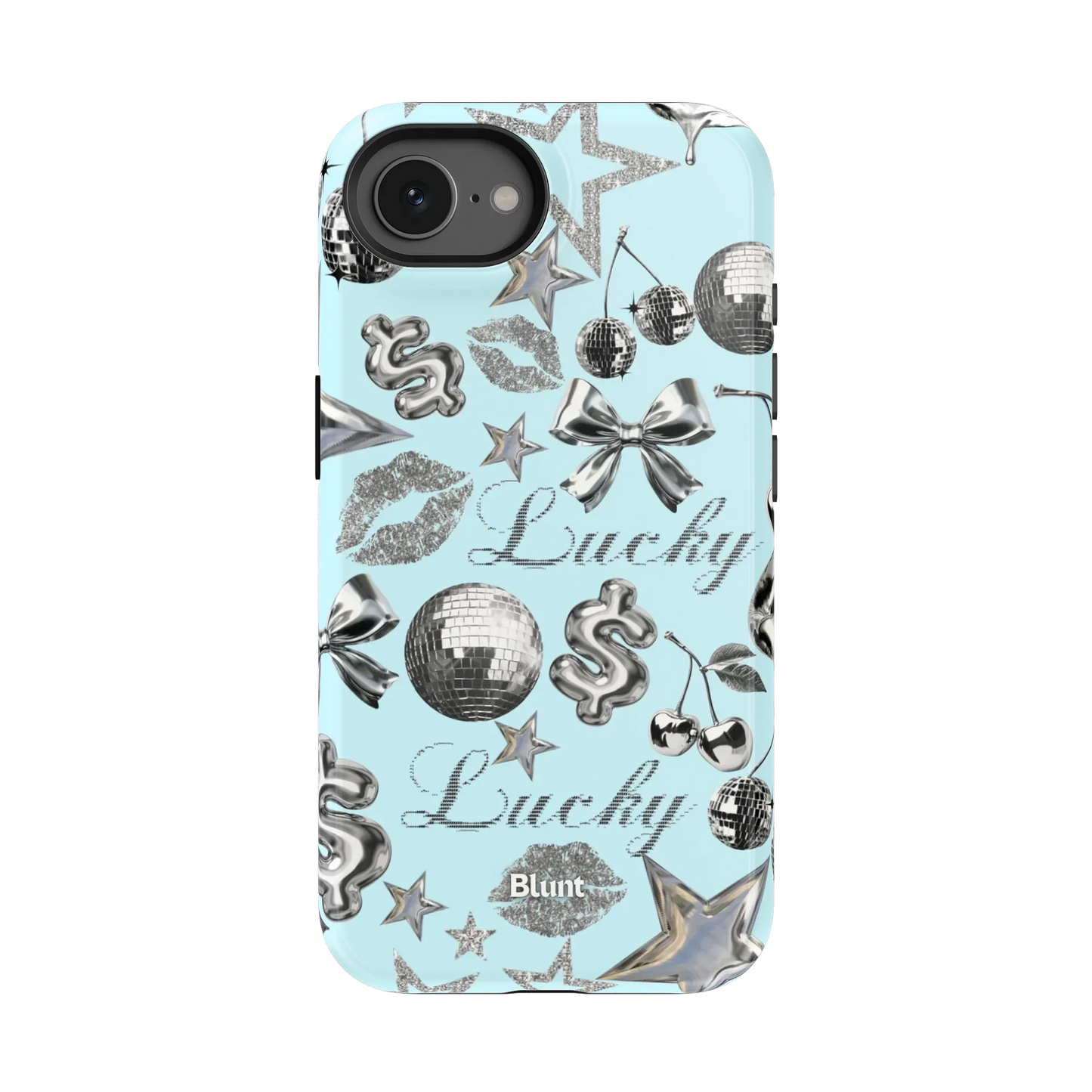 Lucky Baby Blue iPhone Case