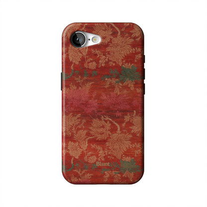 Crimson-Tapestry-iphone-case-iPhone 17 E-1