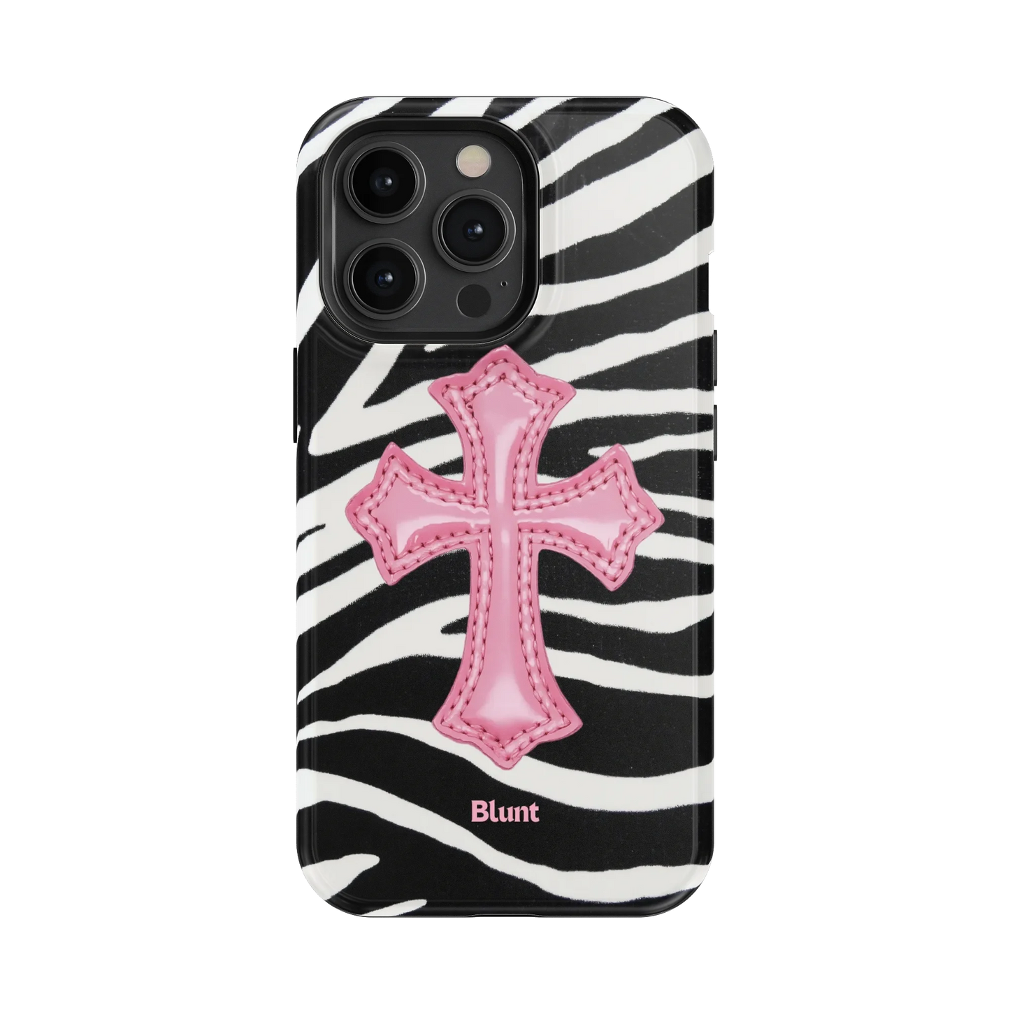 Zebra Halo iPhone Case