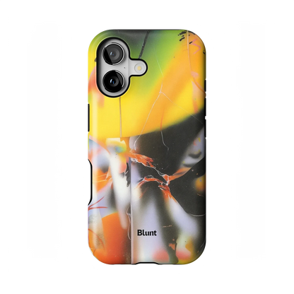 Golden Blur iPhone Case