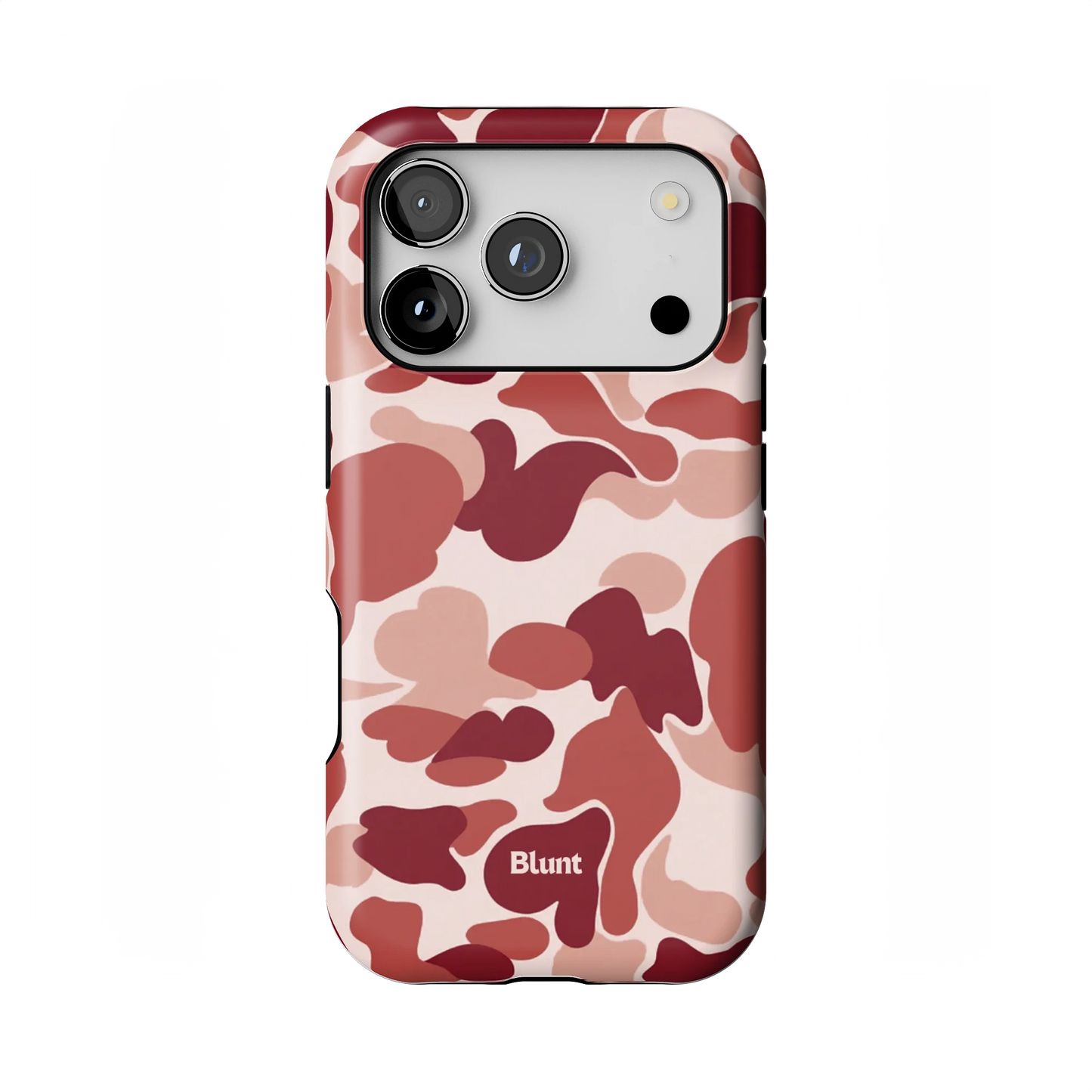 Reddish Camo iPhone Case