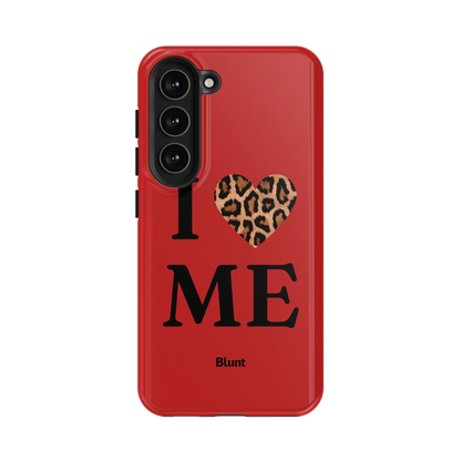 Red I Love Me Samsung Case
