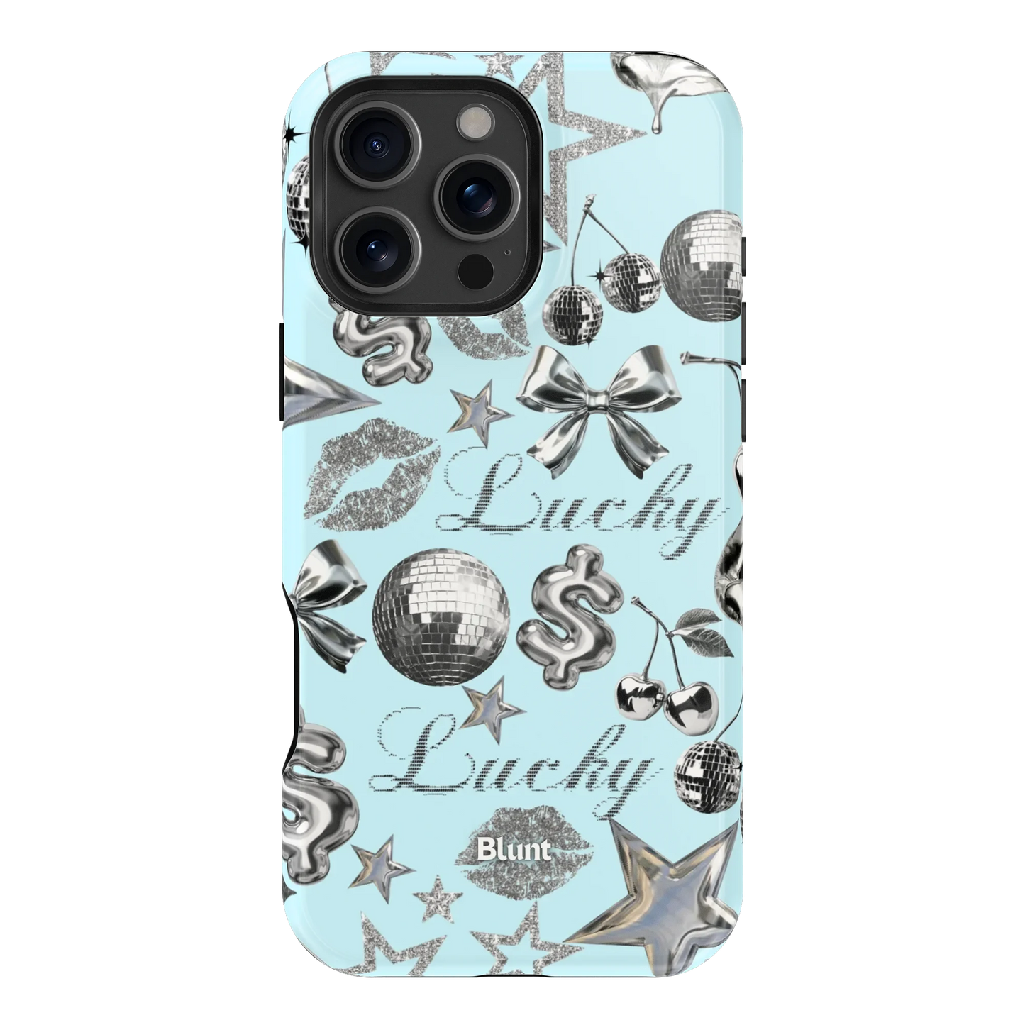 Lucky Baby Blue iPhone Case