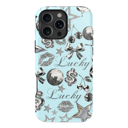 Lucky Baby Blue iPhone Case