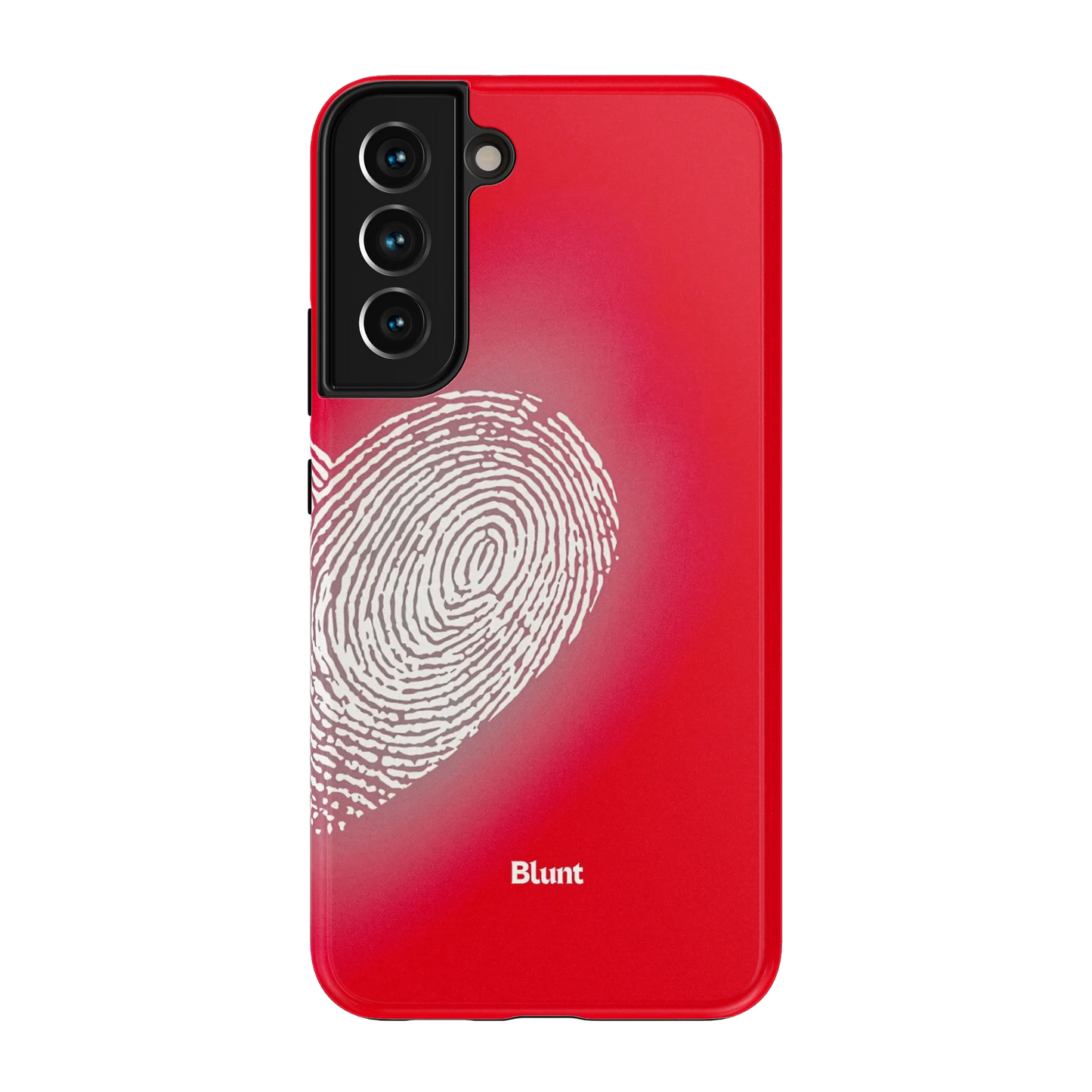 Heart Print Red Samsung Case