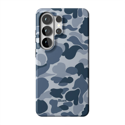 Bluish Camo Samsung Case