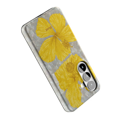Yellow-Coconut-Bloom-samsung-case-Galaxy S26-4