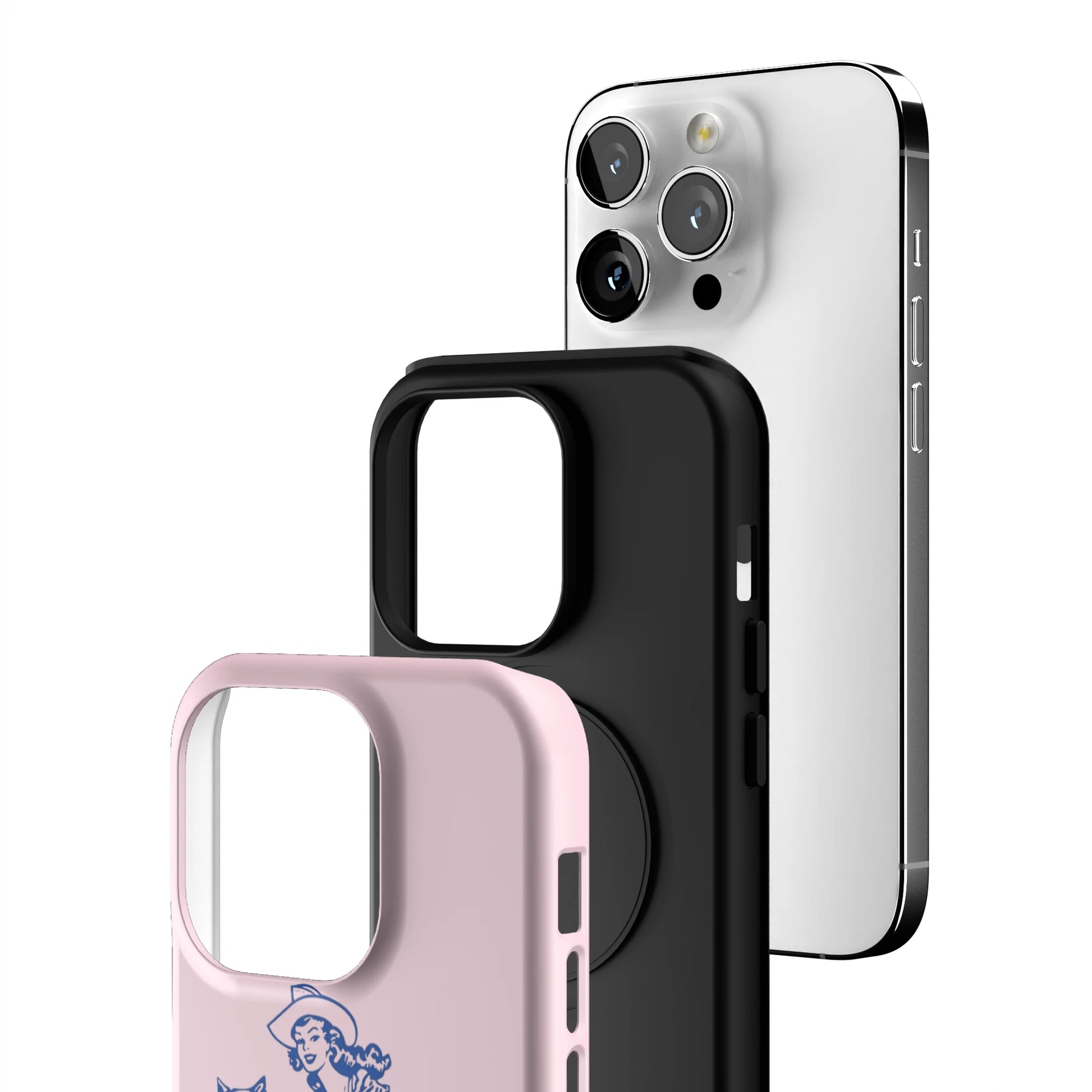 Pink-Lasso-Lady-iphone-case-iPhone 14 Pro-3