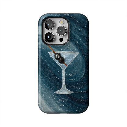 Blue-Happy-Hour-iphone-case-iPhone 15 Pro-1