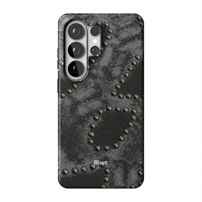 Studded Noir Samsung Case