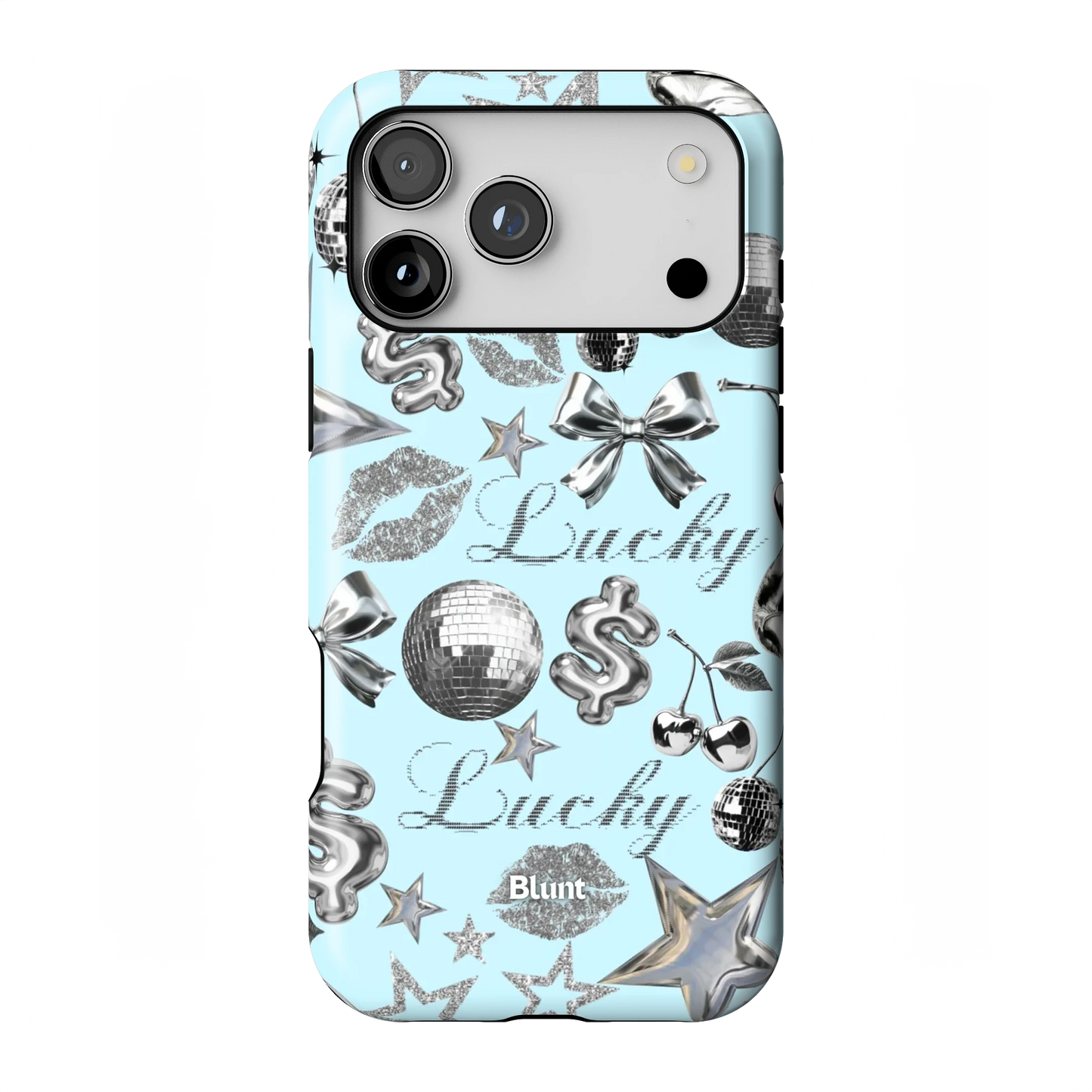 Lucky Baby Blue iPhone Case