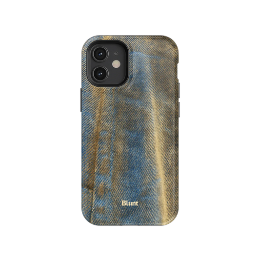 Worn Denim iPhone Case
