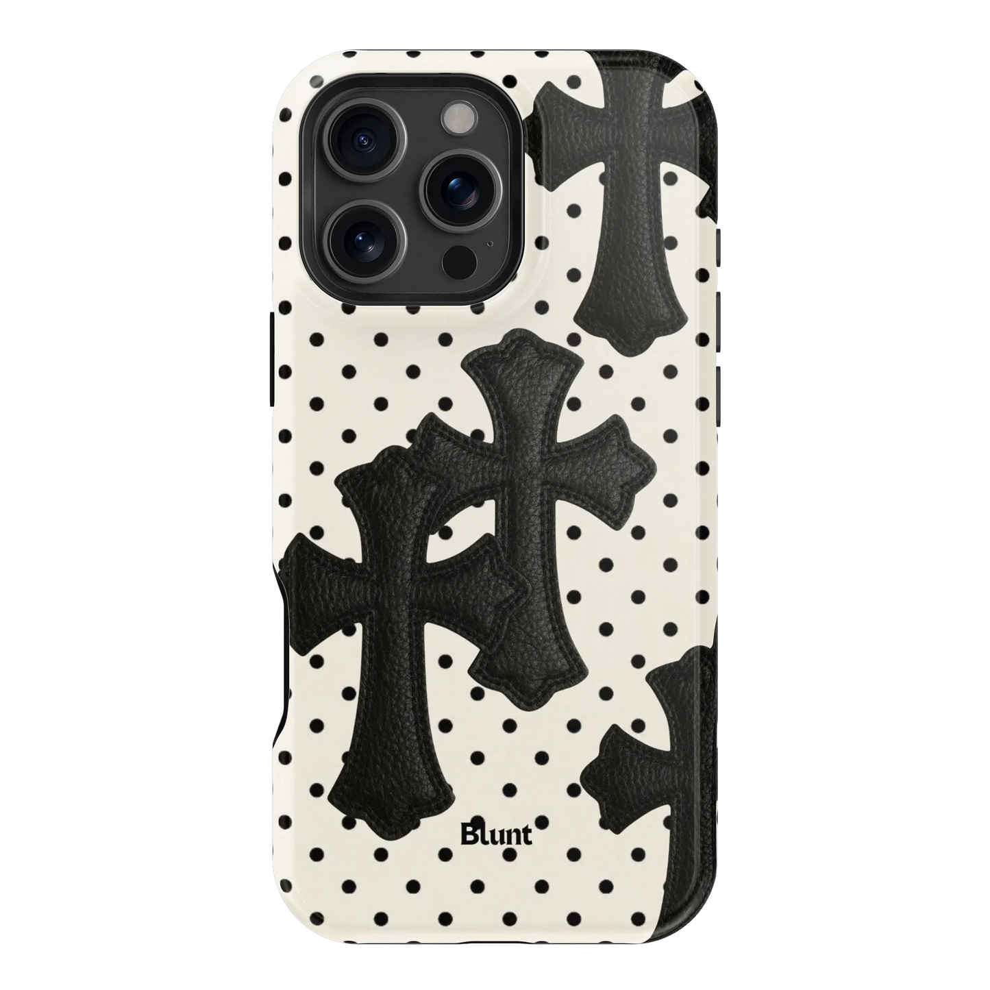 Noir Crosses iPhone Case