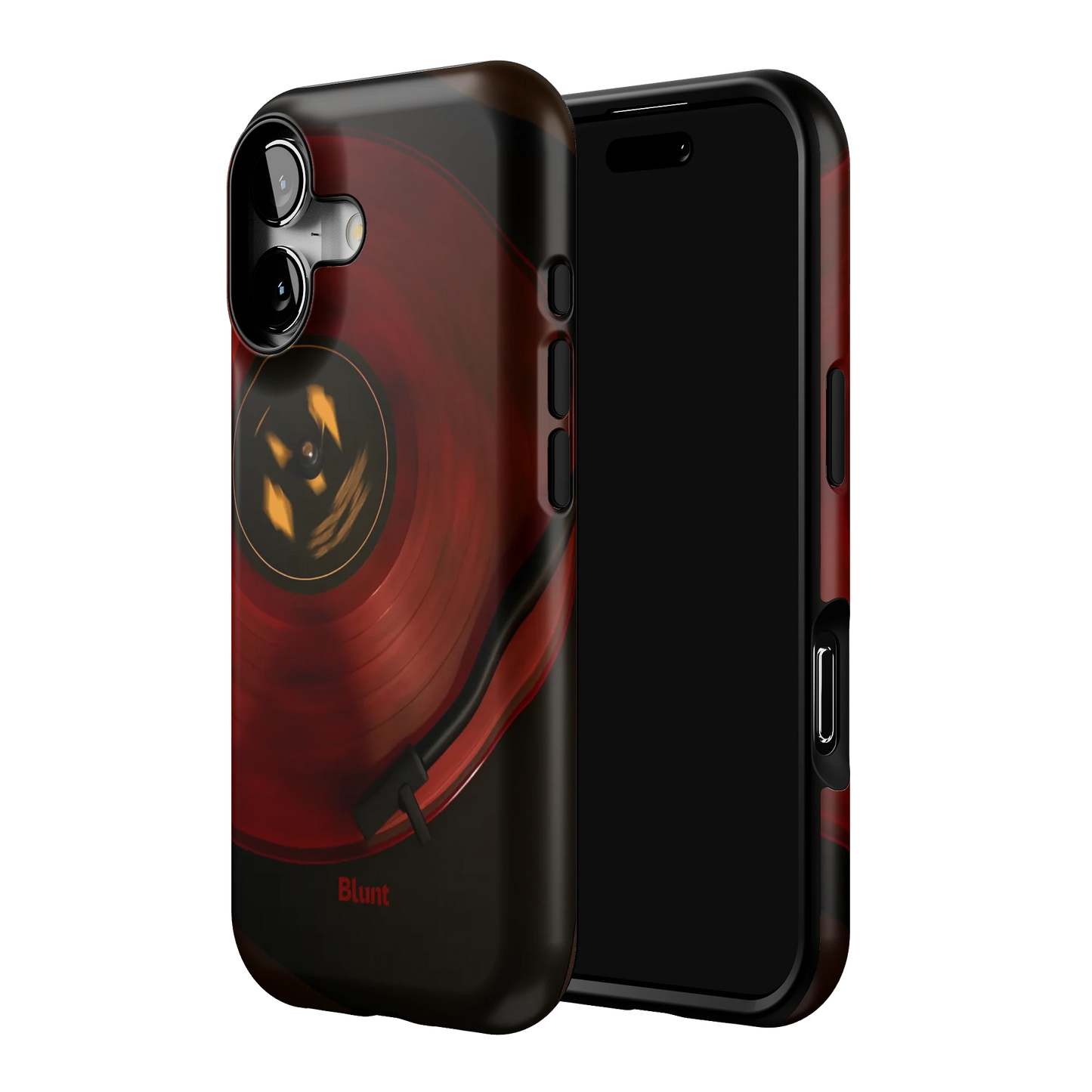 Crimson Echo iPhone Case