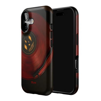 Crimson Echo iPhone Case
