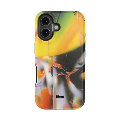 Golden Blur iPhone Case