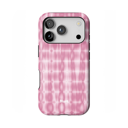 Pink Ripple iPhone Case