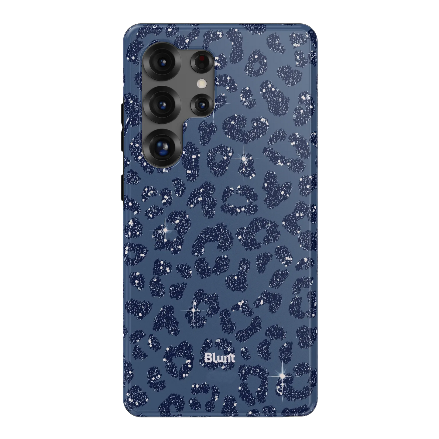 Blue Cheetah Print Samsung Case