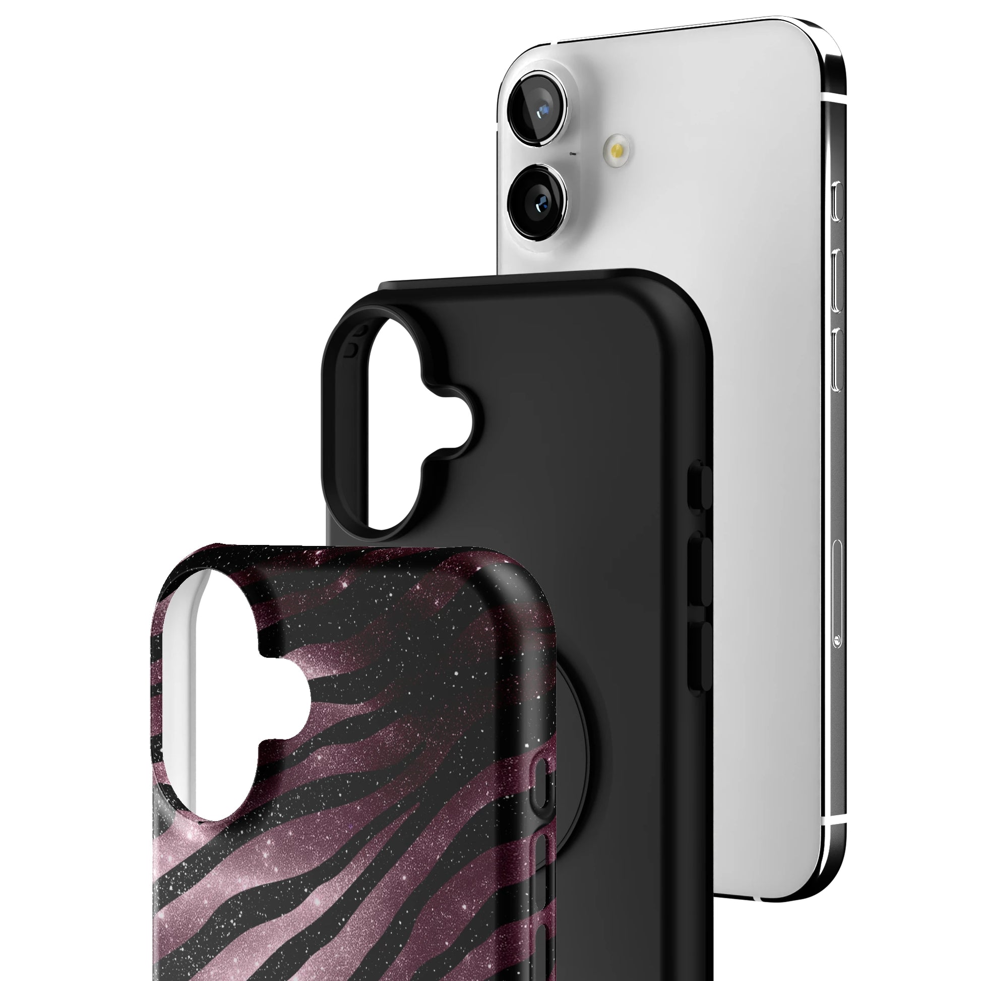 Velvet Zebra iPhone Case gallery - Iphone_16_Mini_Air_Plus_3