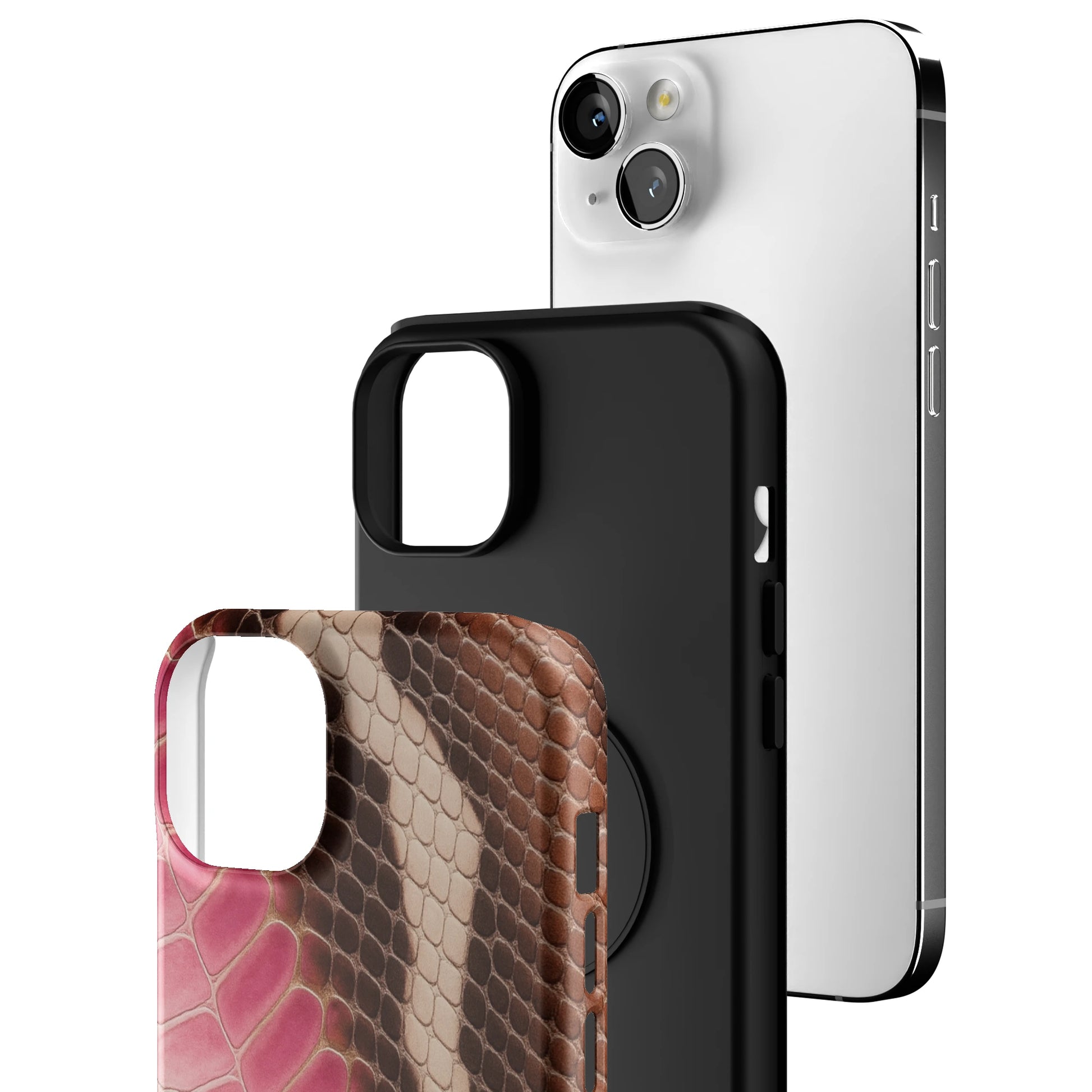 Venom Pink iPhone Case gallery - Iphone_14_Mini_Air_Plus_3