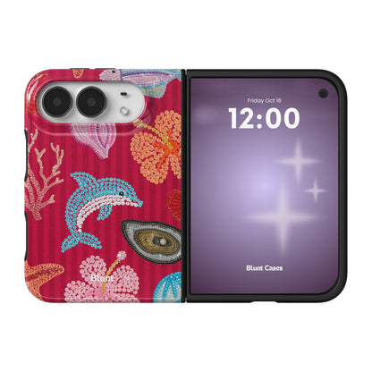 vermillion-sea-iphone-case iPhone 18 Duo case, view 1