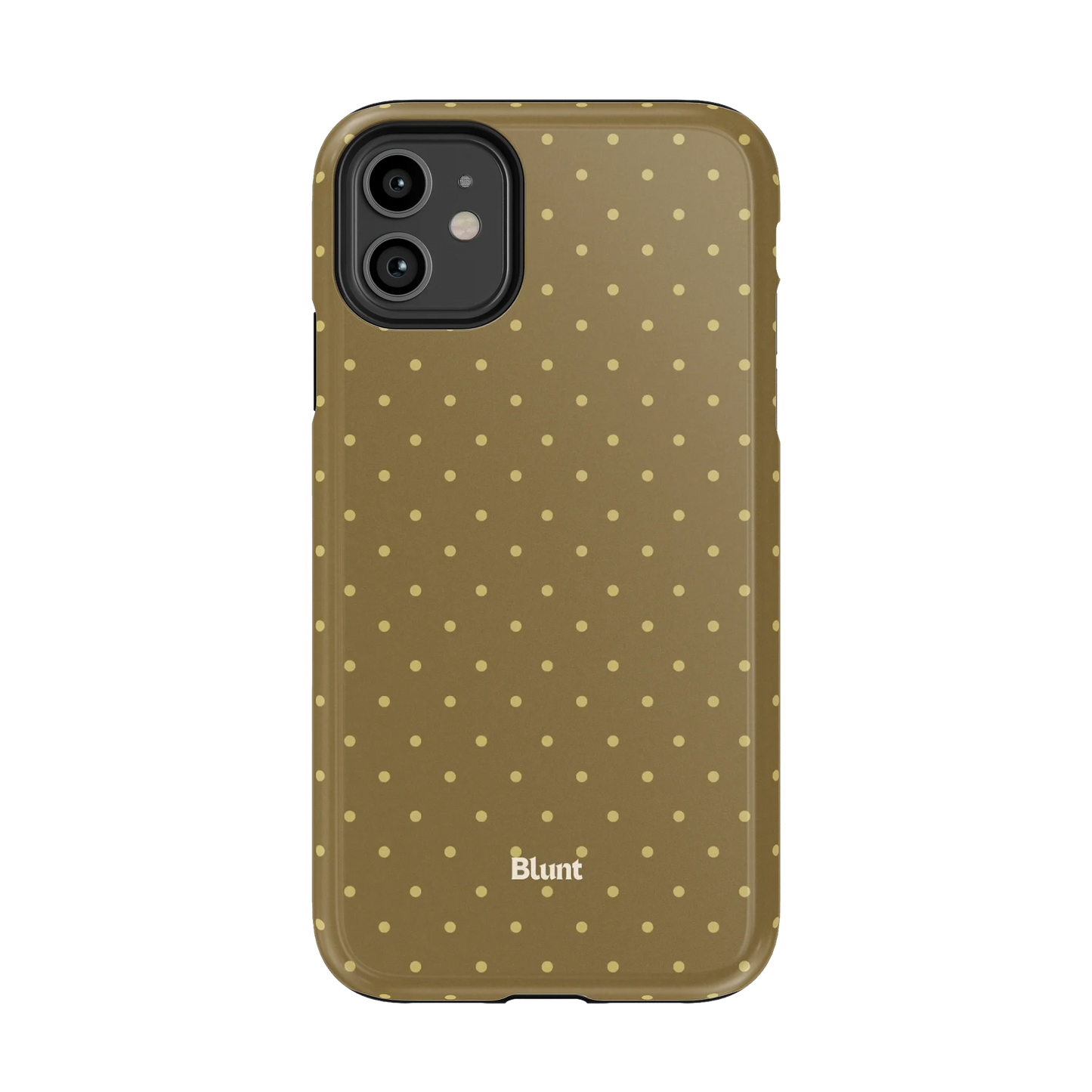 Olive Dot iPhone Case