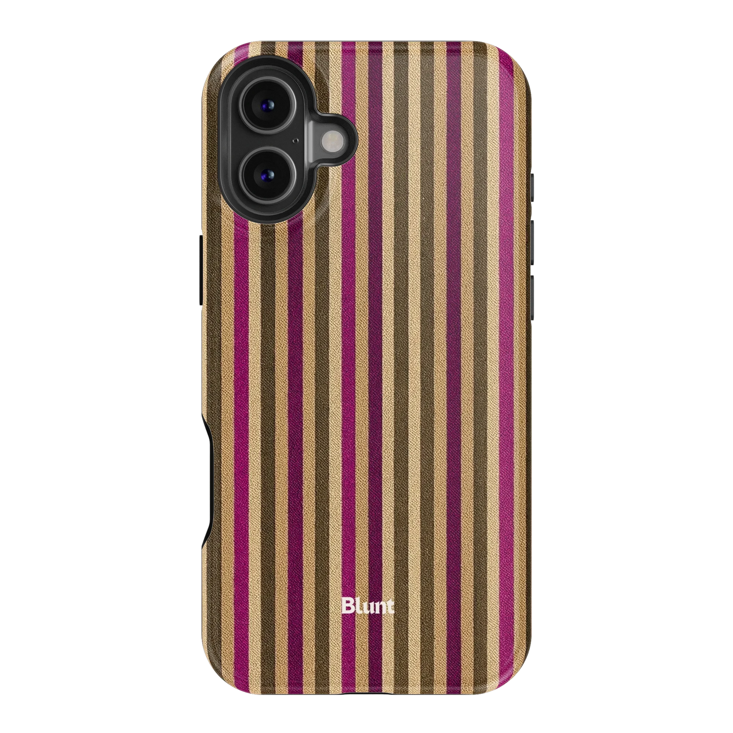 Pecan Stripe iPhone Case