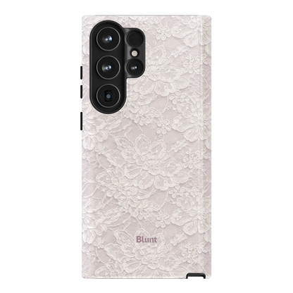 Ivory Lace Samsung Case