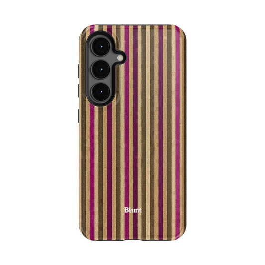 Pecan Stripe Samsung Case
