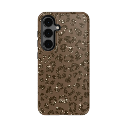 Brown Cheetah Print Samsung Case