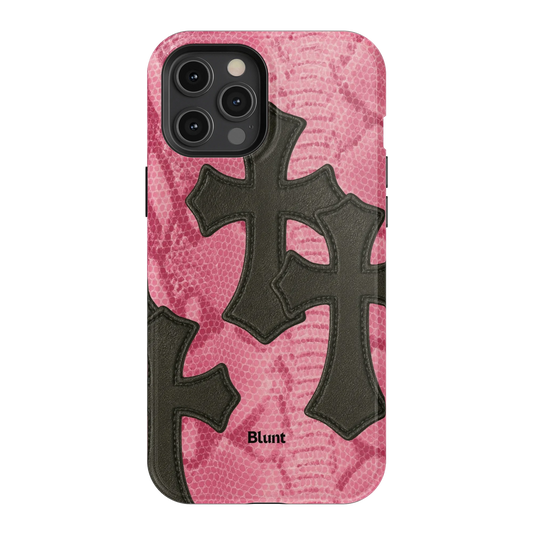 Pink Gothic iPhone Case