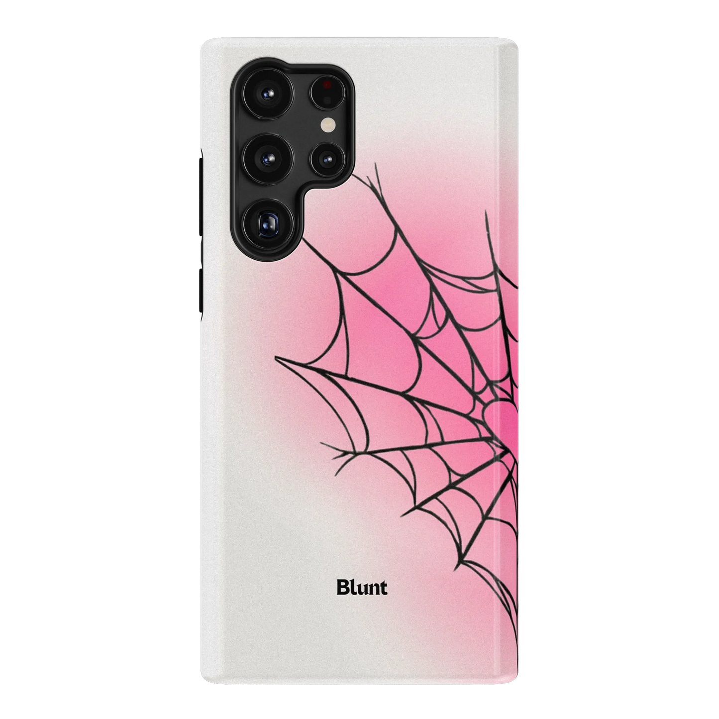 White Pink Web Samsung Case