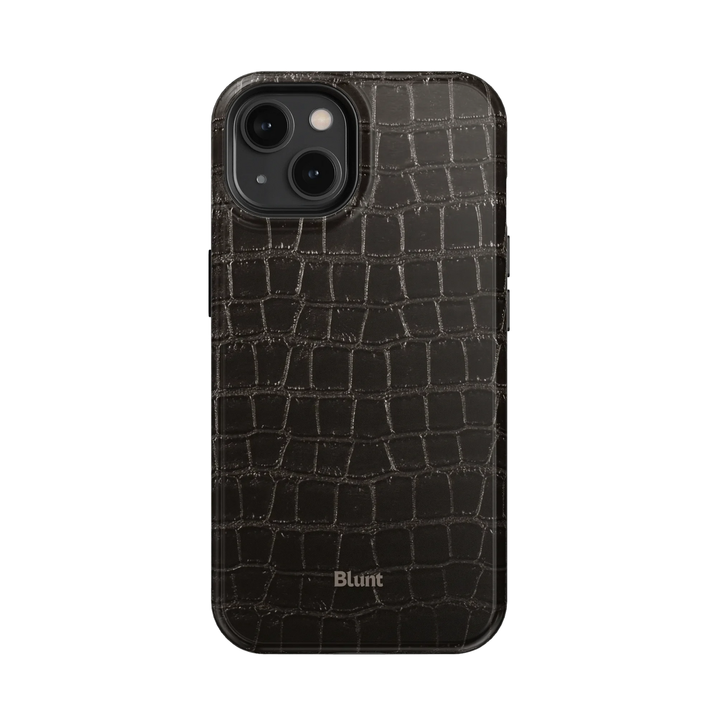 Onyx Croc iPhone Case