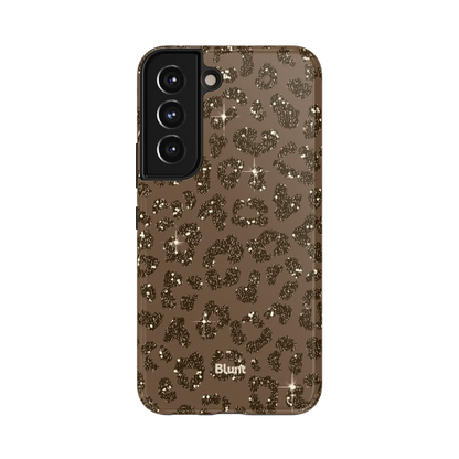 Brown Cheetah Print Samsung Case