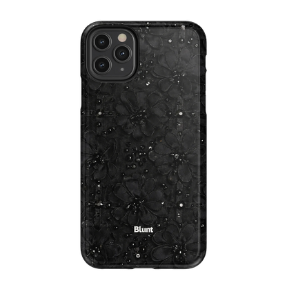 Noir Bloom iPhone Case