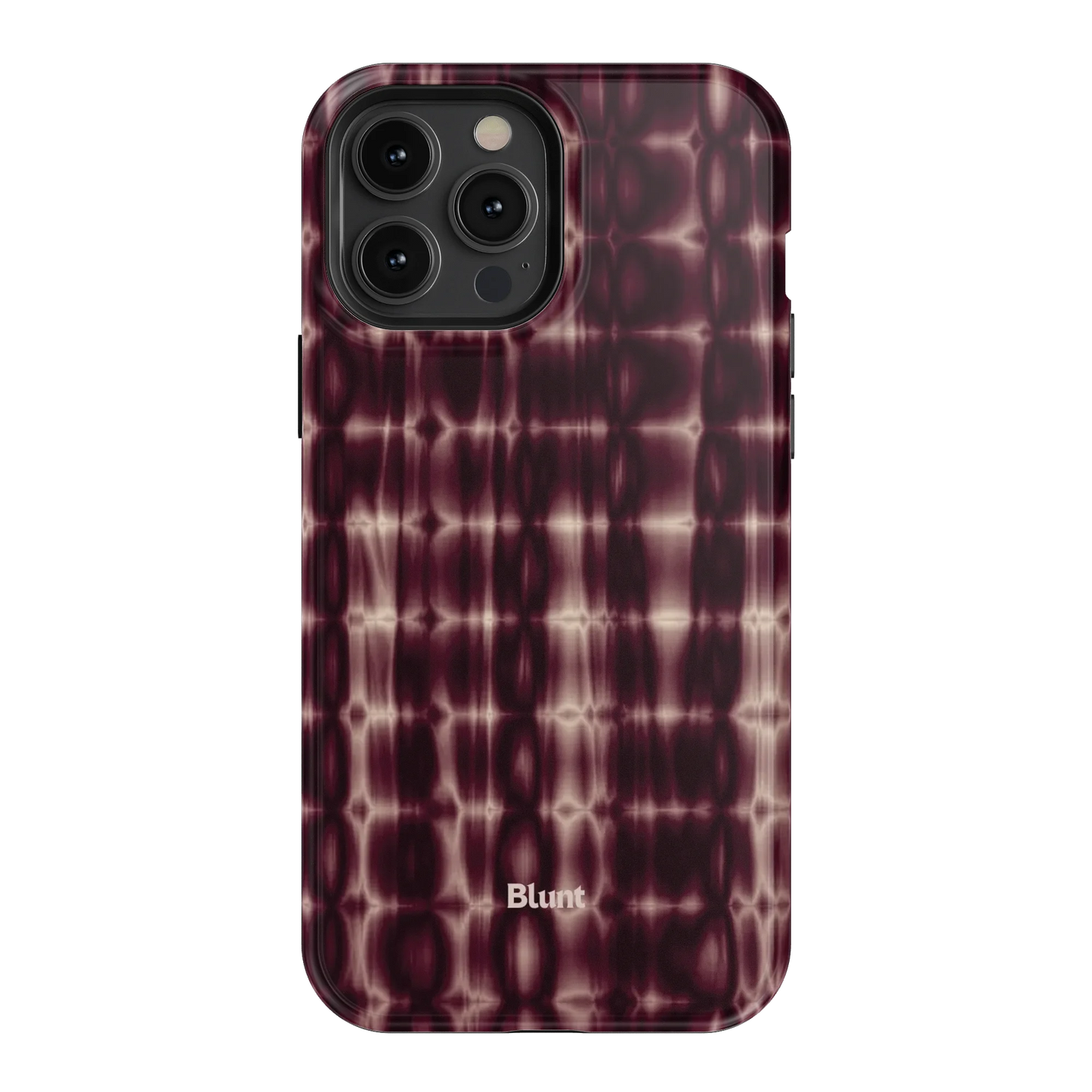 Purple Ripple iPhone Case